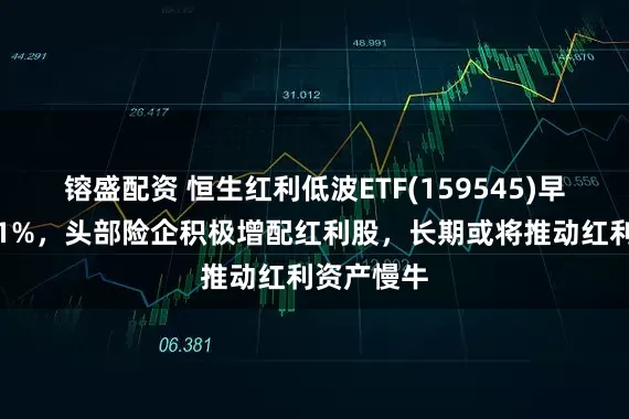 镕盛配资 恒生红利低波ETF(159545)早盘收涨超1%，头部险企积极增配红利股，长期或将推动红利资产慢牛