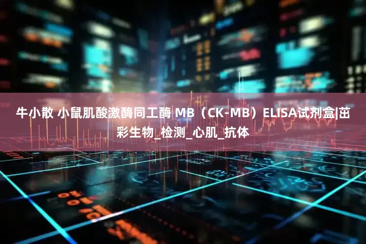 牛小散 小鼠肌酸激酶同工酶 MB（CK-MB）ELISA试剂盒|茁彩生物_检测_心肌_抗体